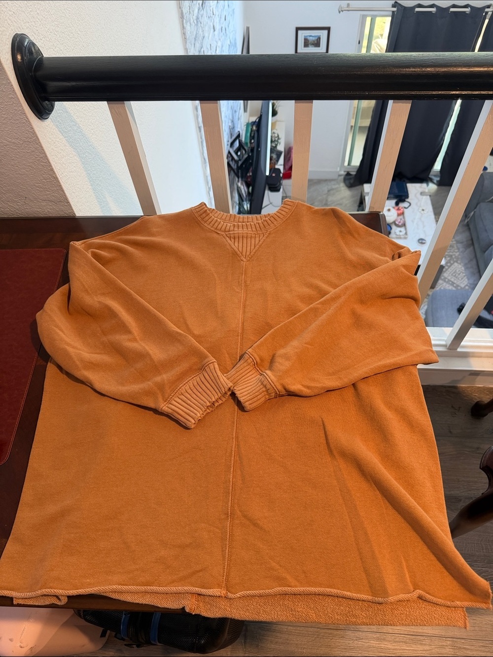 Aerie distressed sweatshirt